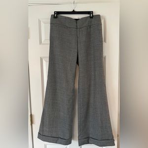 Alice + Olivia Wide Wool Leg Pant - Size 6
